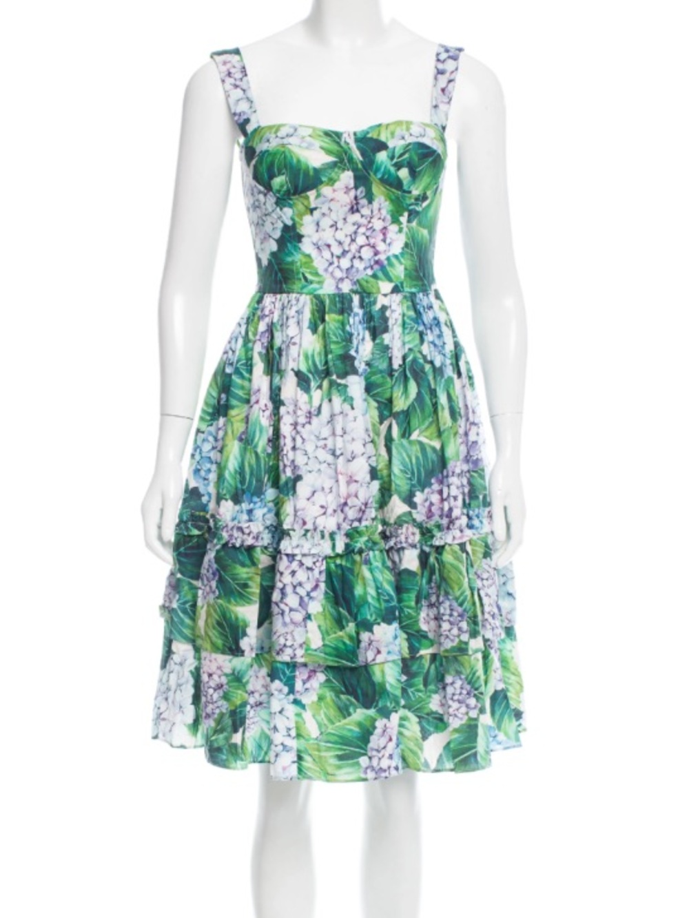 DOLCE & GABBANA HYDRANGEA DRESS - Picture 2 of 8